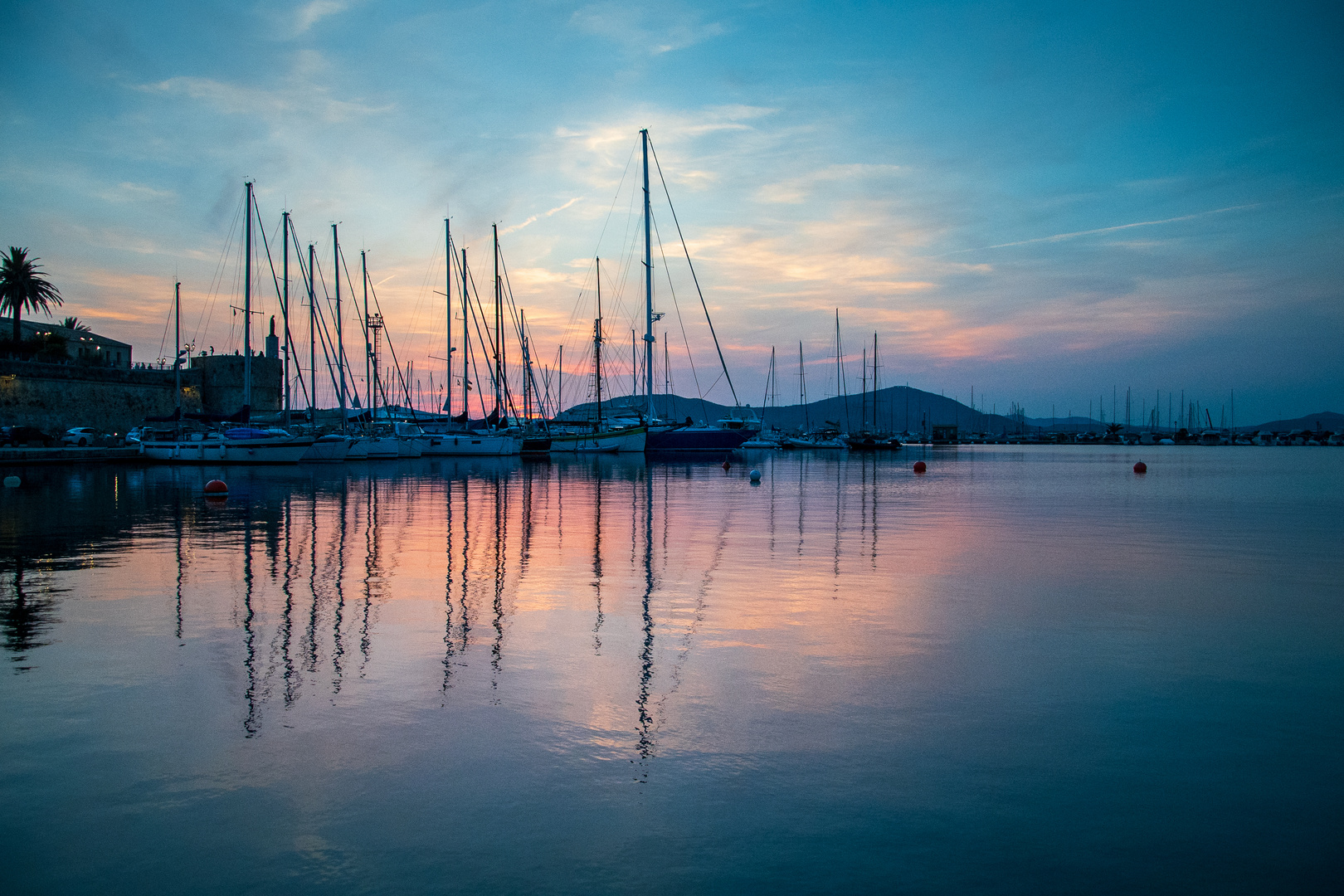 Hafenbecken Alghero