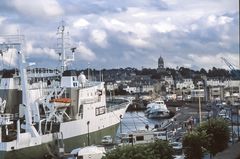 Hafenbecken in St. Malo