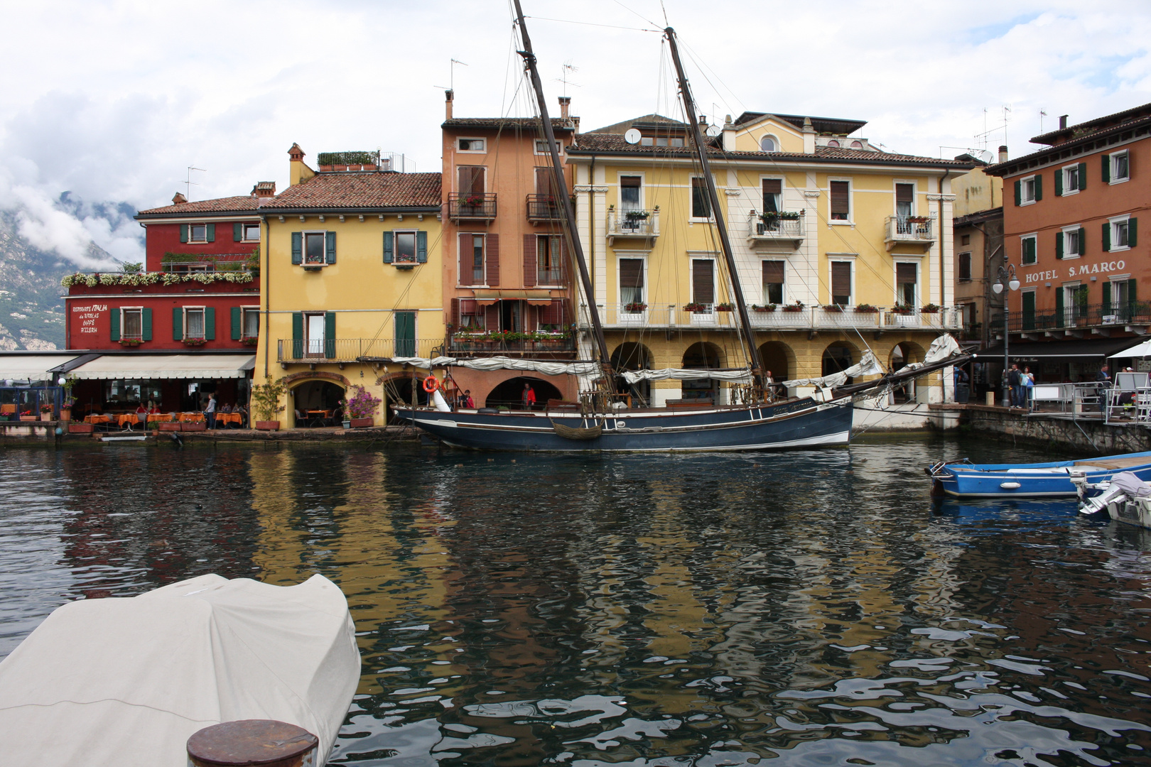 Hafenbecken Malcesine