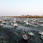 Hafenbecken ohne Wasser (Normandie Frankreich)