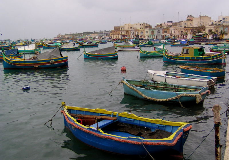 Hafenbild auf Malta