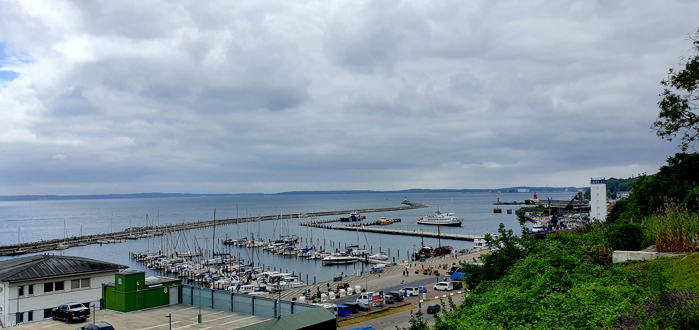 Hafenblick in Sassnitz