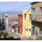 Hafenblick in Valparaiso