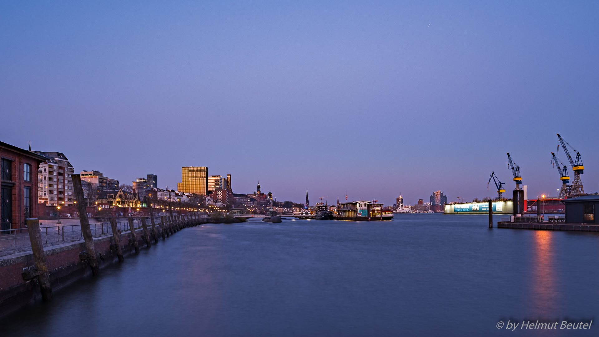 Hafenblick panorama