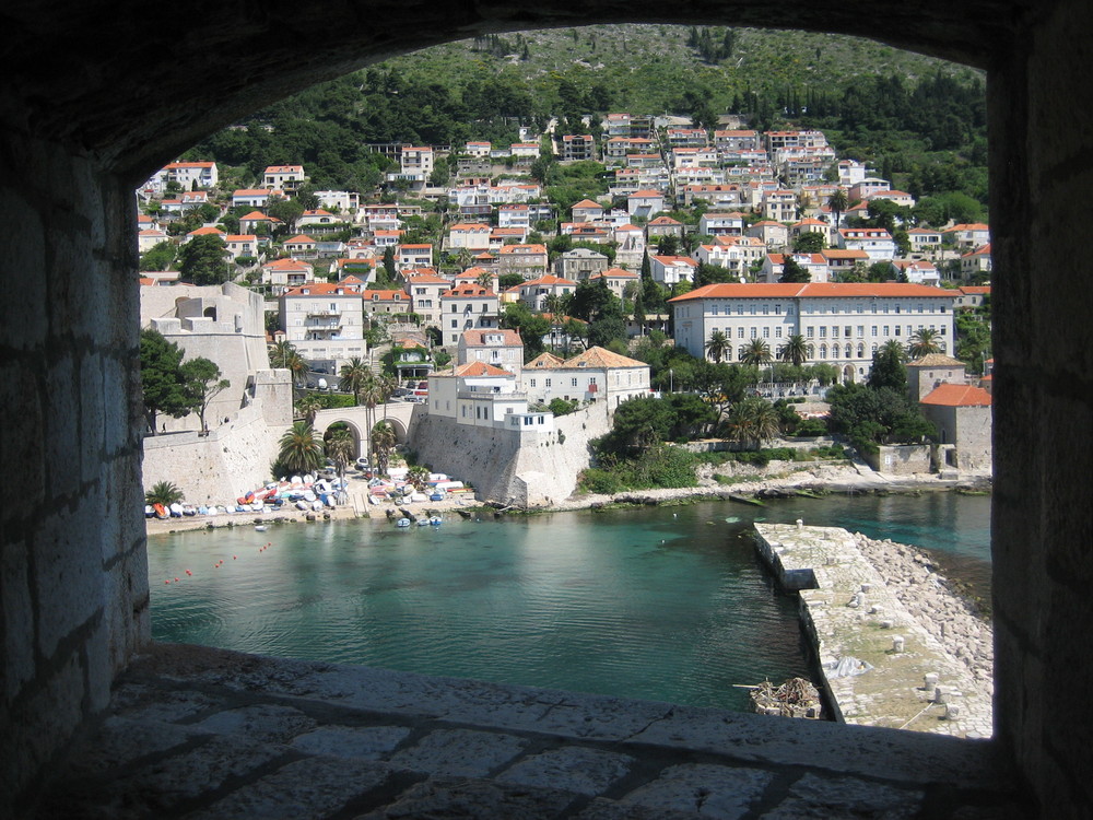 Hafenblick von Dubrovnik (Croatia)