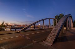 Hafenbrücke an der Uferstraße in Gelsenkirchen