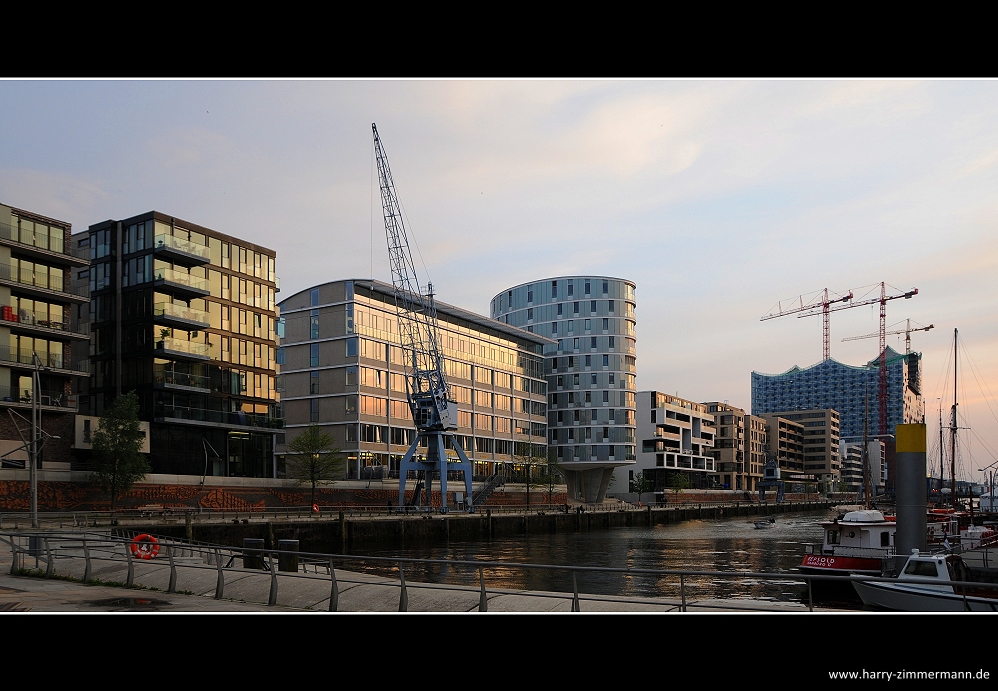 Hafencity am Abend