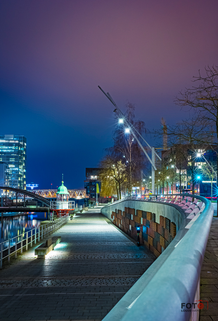 Hafencity bei Nacht