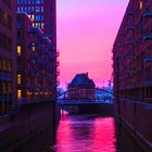 Hafencity bei Nacht - HAMBURG HAFEN