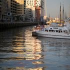 Hafencity bei Sonnenaufgang