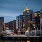 Hafencity Hamburg am Abend 