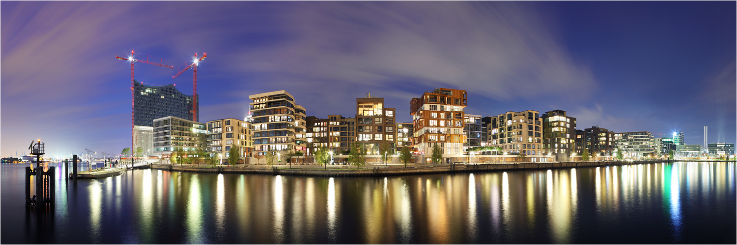 HafenCity Hamburg - Grasbrookhafen Nordufer / Dalmannkai