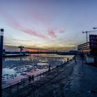 Hafencity Hamburg Sonnenuntergang