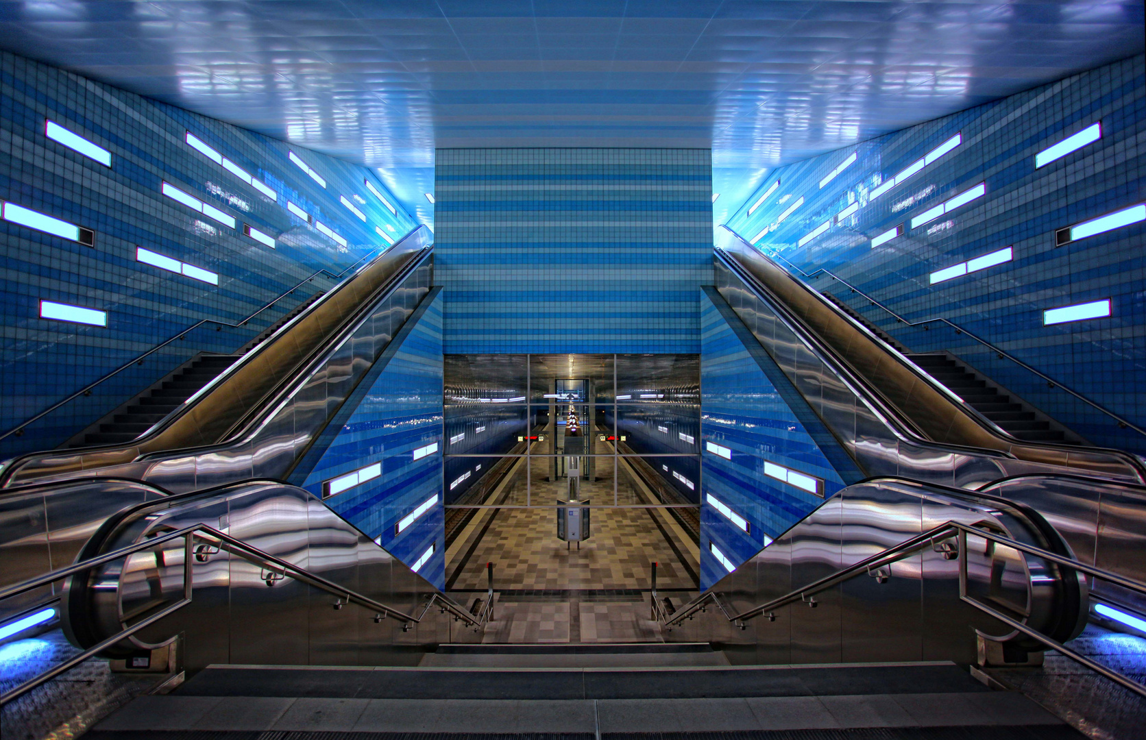 Hafencity Hamburg U Bahn Station