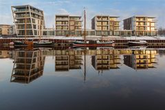 Hafencity im Abendlicht