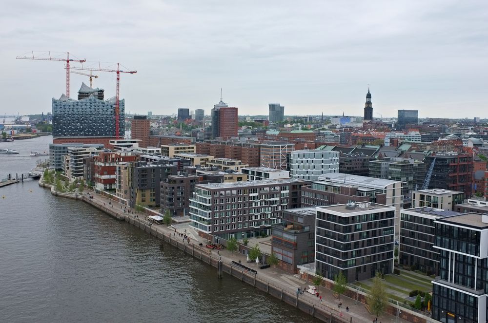 Hafencity, mal etwas mehr von oben