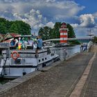 Hafendorf Rheinsberg der alte Leuchtturm