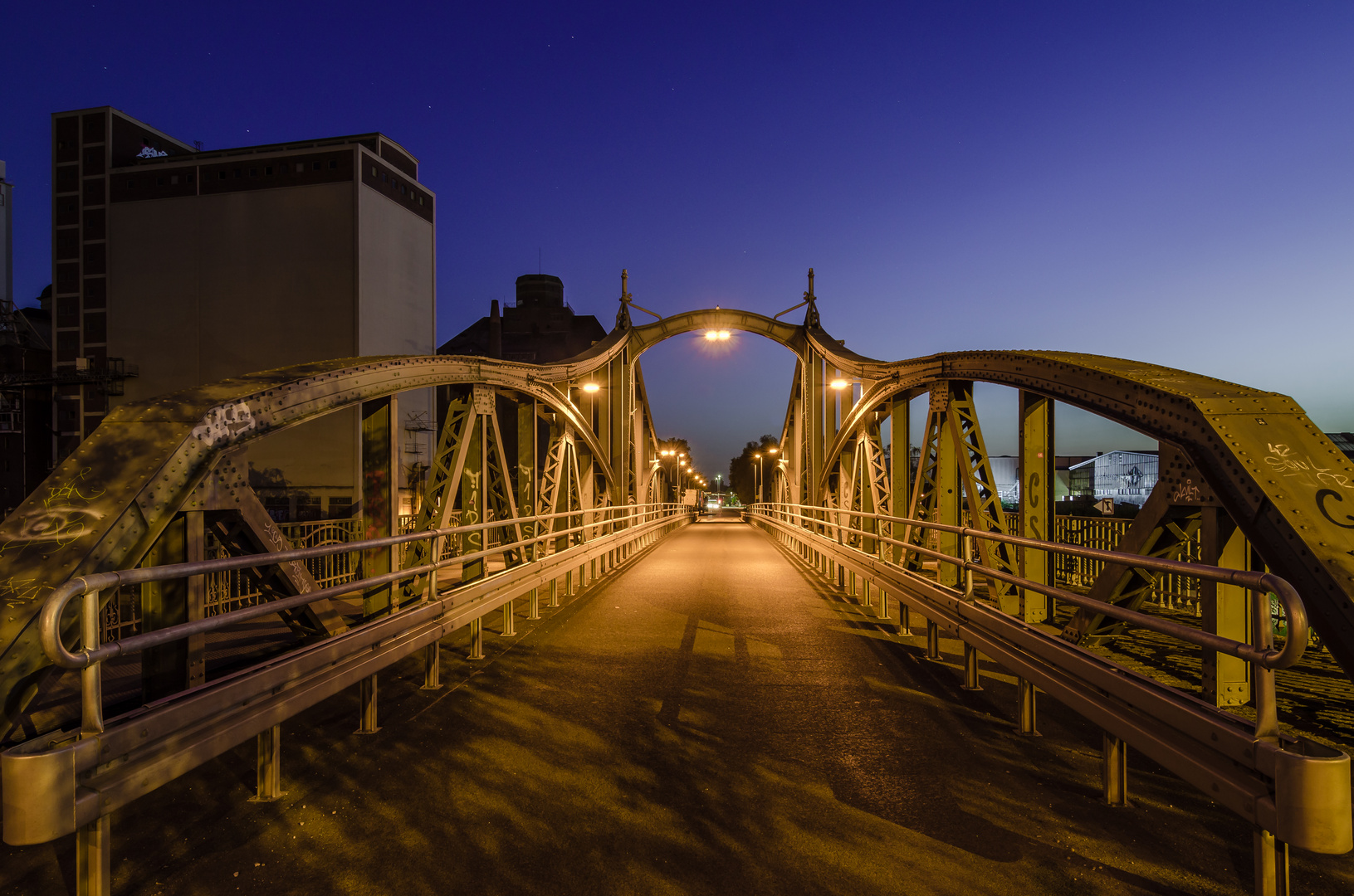 Hafendrehbrücke Krefeld - Linn II