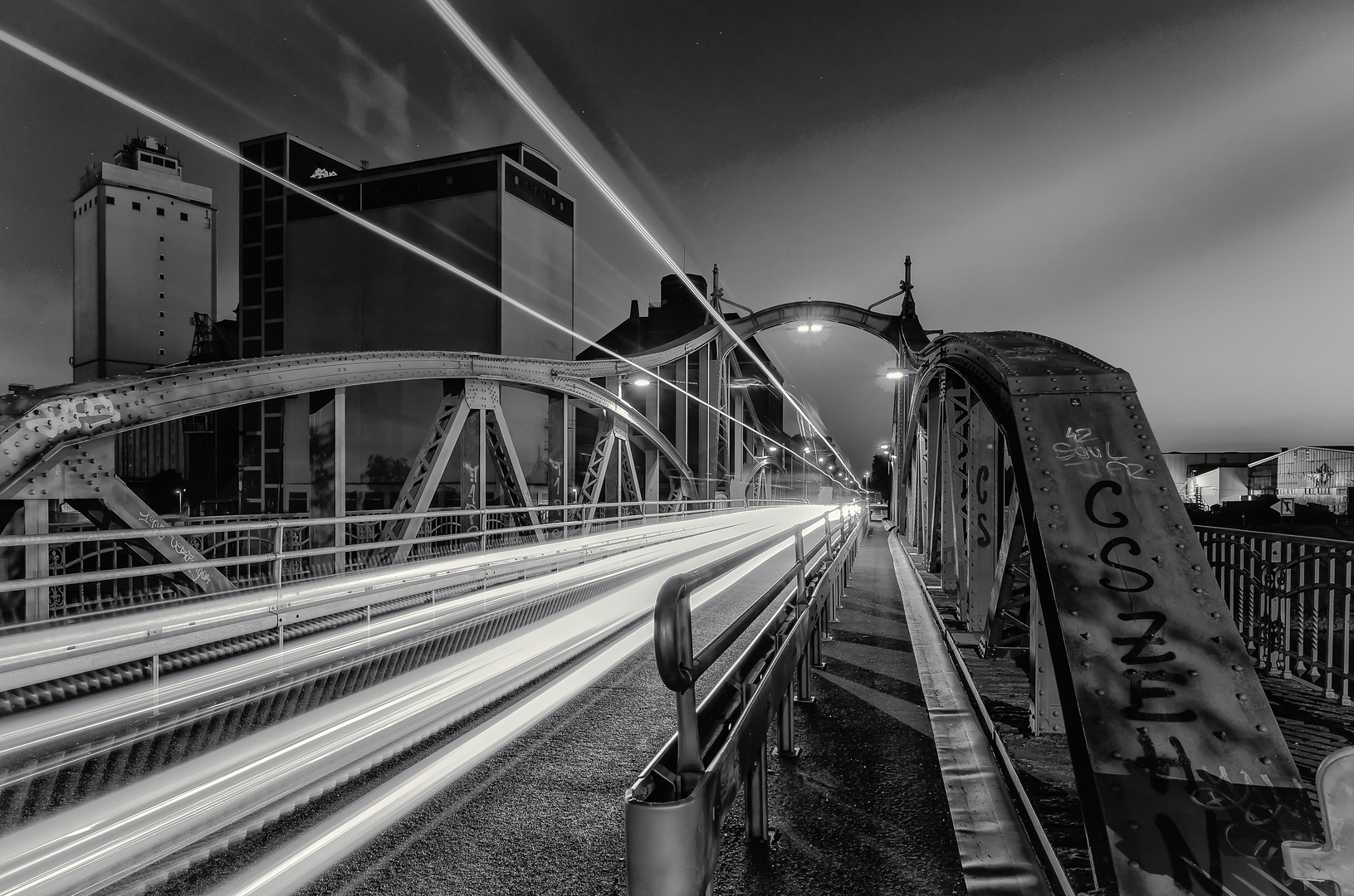 Hafendrehbrücke Krefeld-Linn III