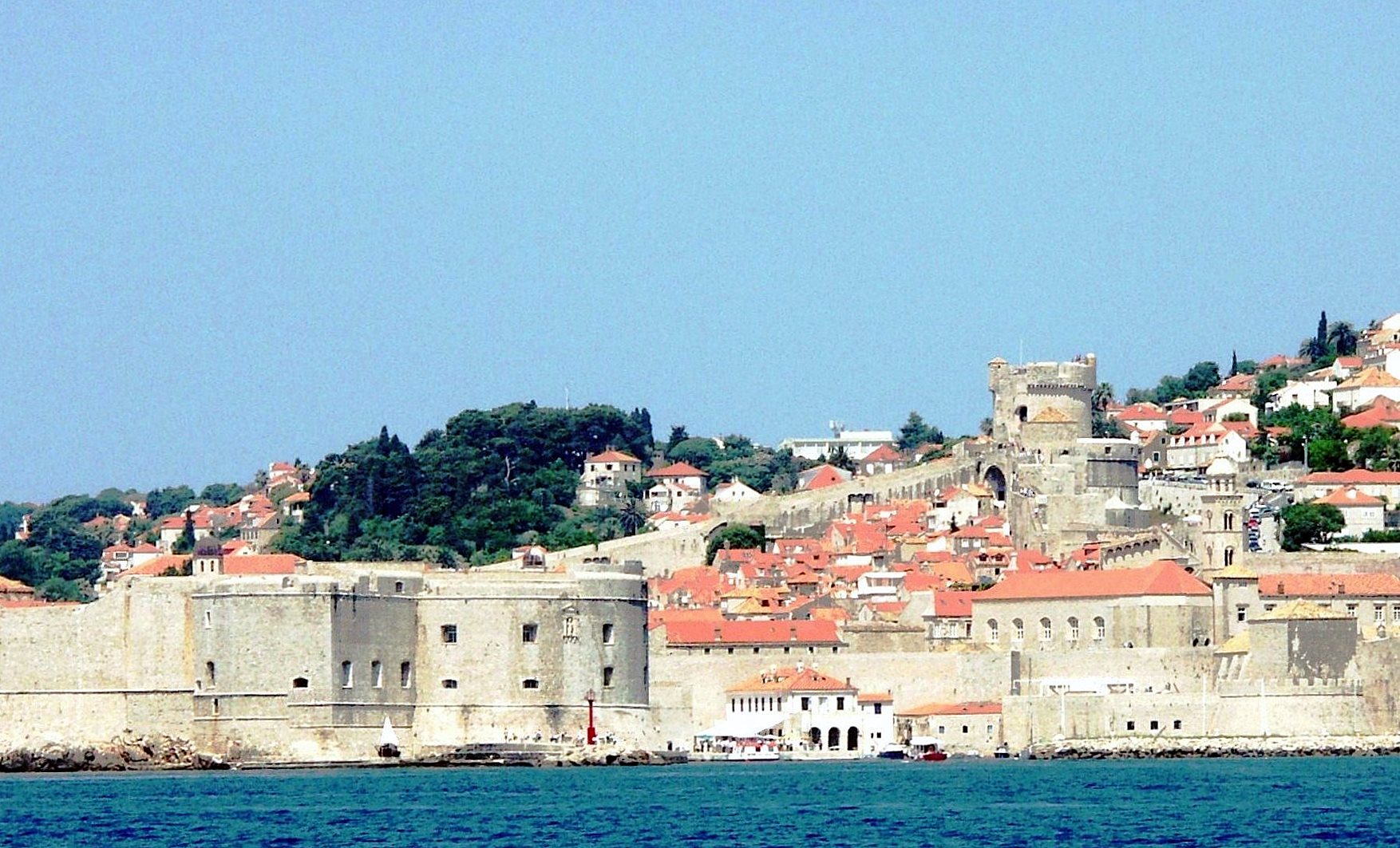 Hafeneinfahrt (alter Hafen) Dubrovnik