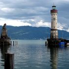 Hafeneinfahrt der Insel Lindau am Bodensee