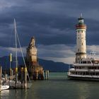 Hafeneinfahrt Hafen Lindau am Bodensee