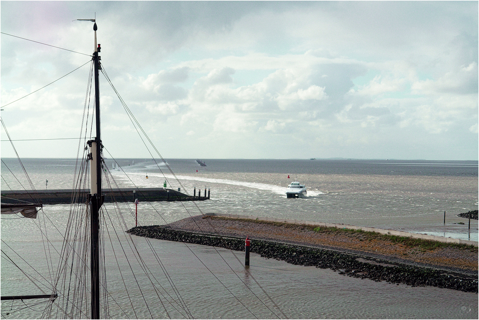 Hafeneinfahrt Harlingen