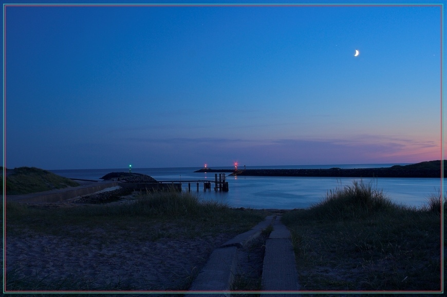 Hafeneinfahrt Hvide Sande