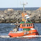 Hafeneinfahrt in Hvide Sande