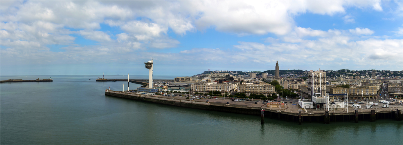 Hafeneinfahrt Le Havre