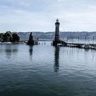 Hafeneinfahrt Lindau Bodensee