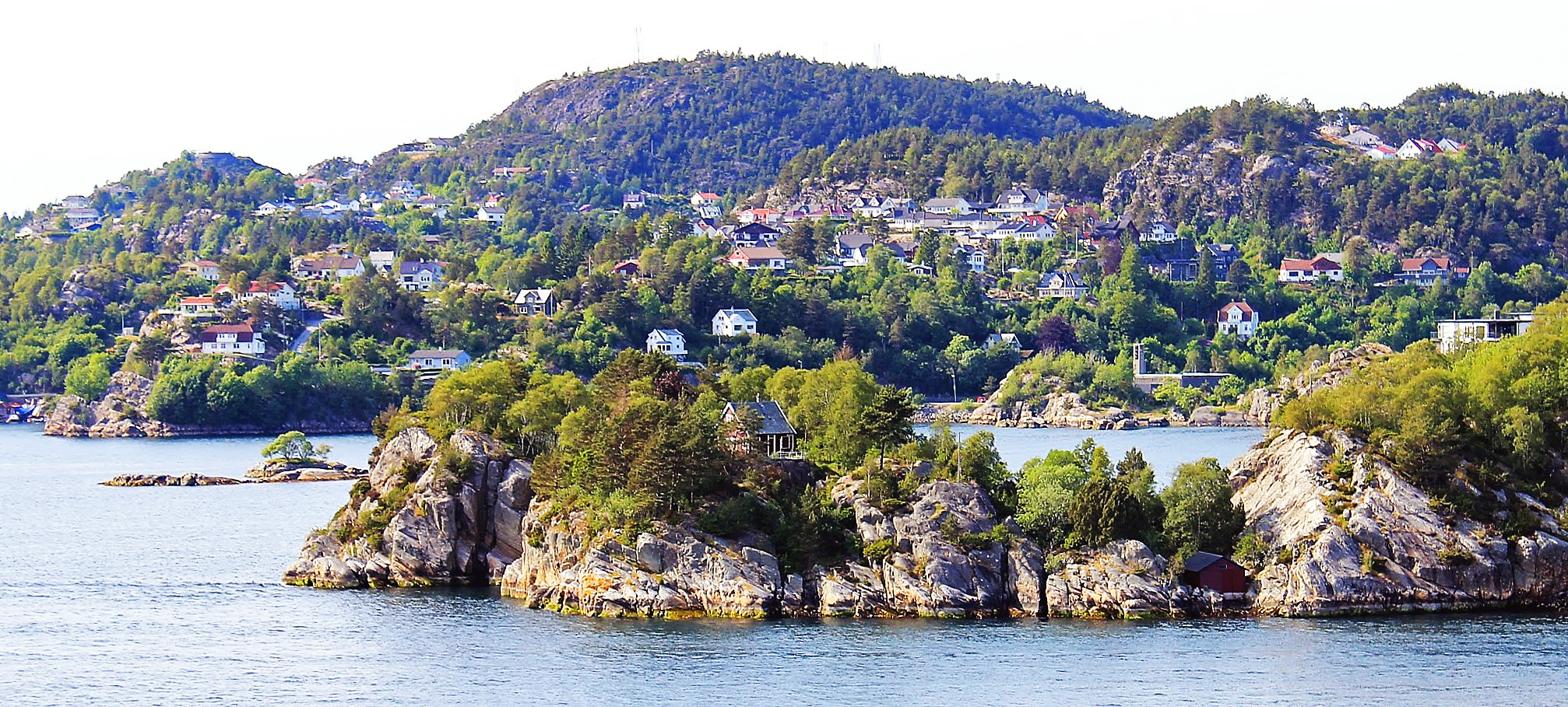 Hafeneinfahrt nach Bergen