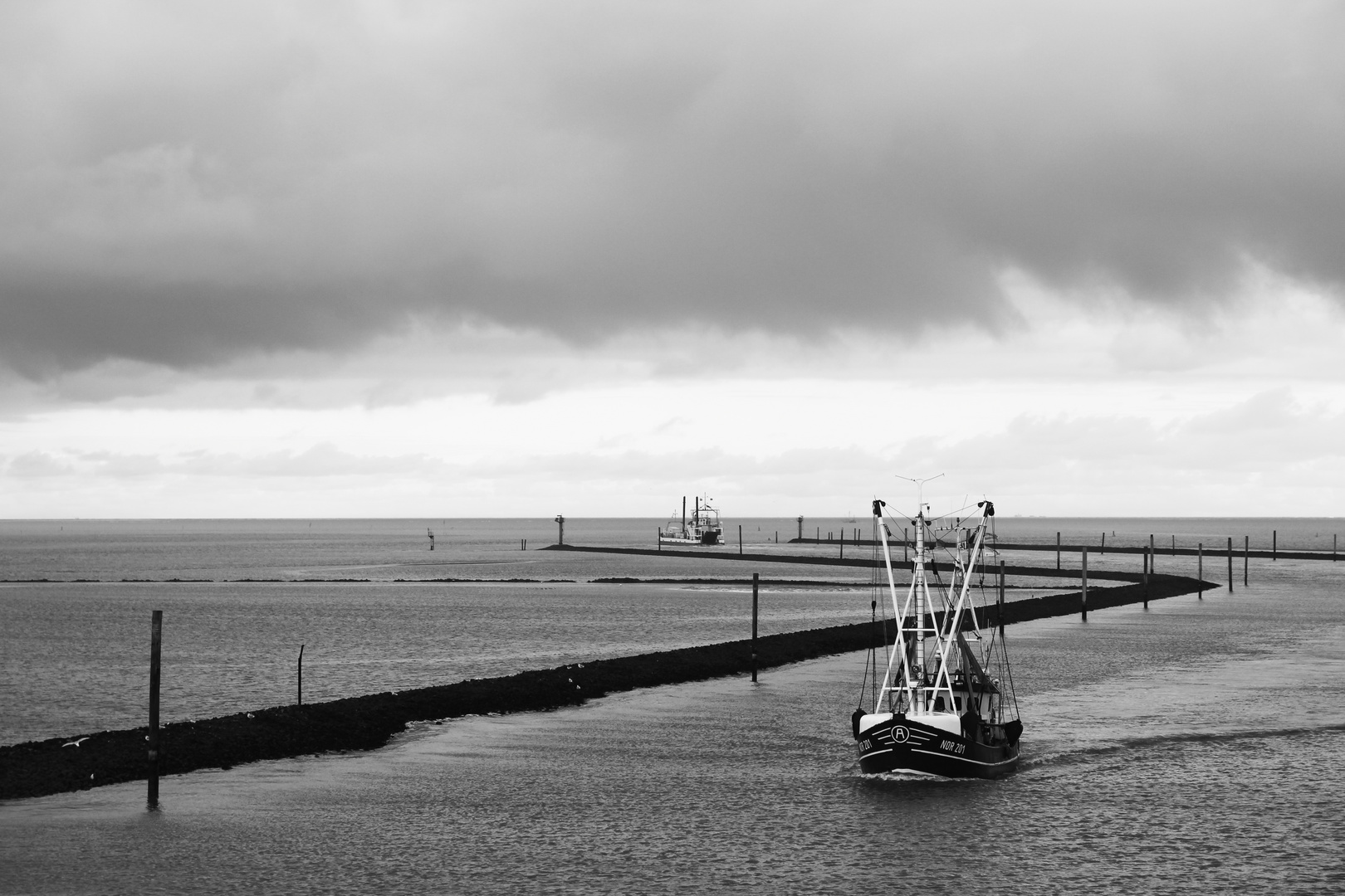 Hafeneinfahrt Norderney