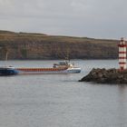 Hafeneinfahrt Praia da Vitoria