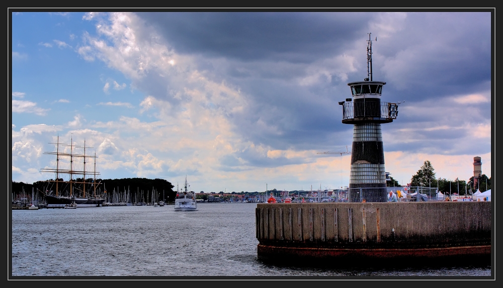 Hafeneinfahrt Travemünde