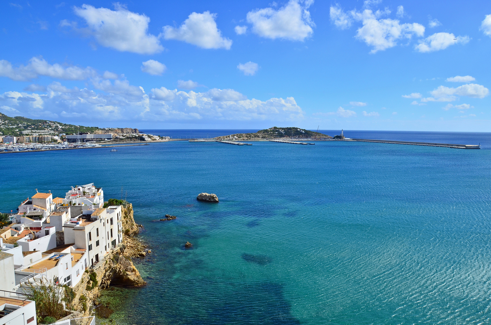 Hafeneinfahrt von Eivissa (Ibiza-Stadt)