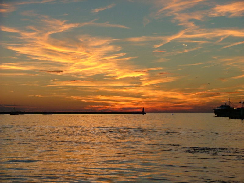 Hafeneinfahrt von Porec (HR)