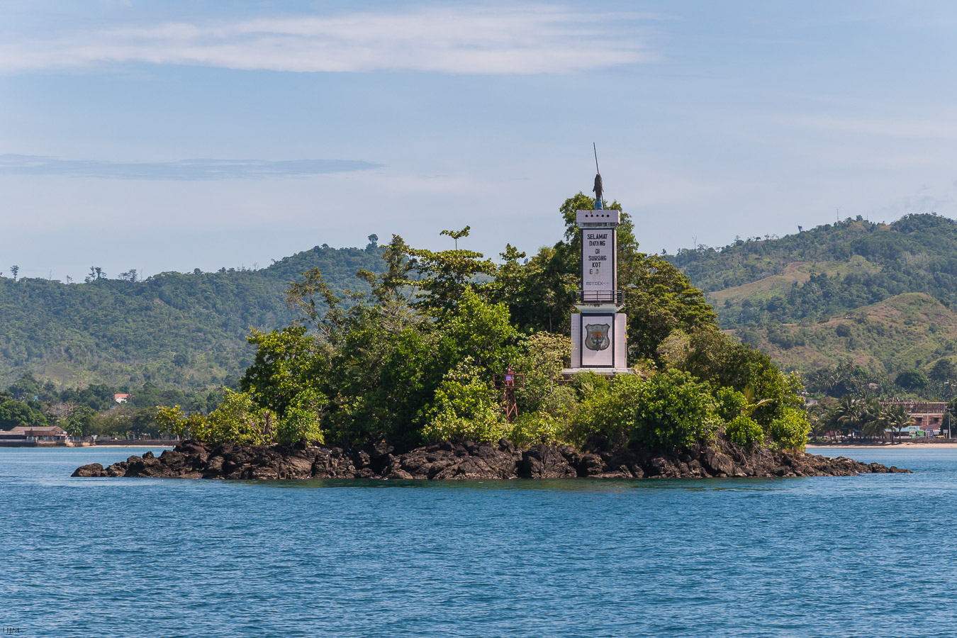 Hafeneinfahrt von Sorong