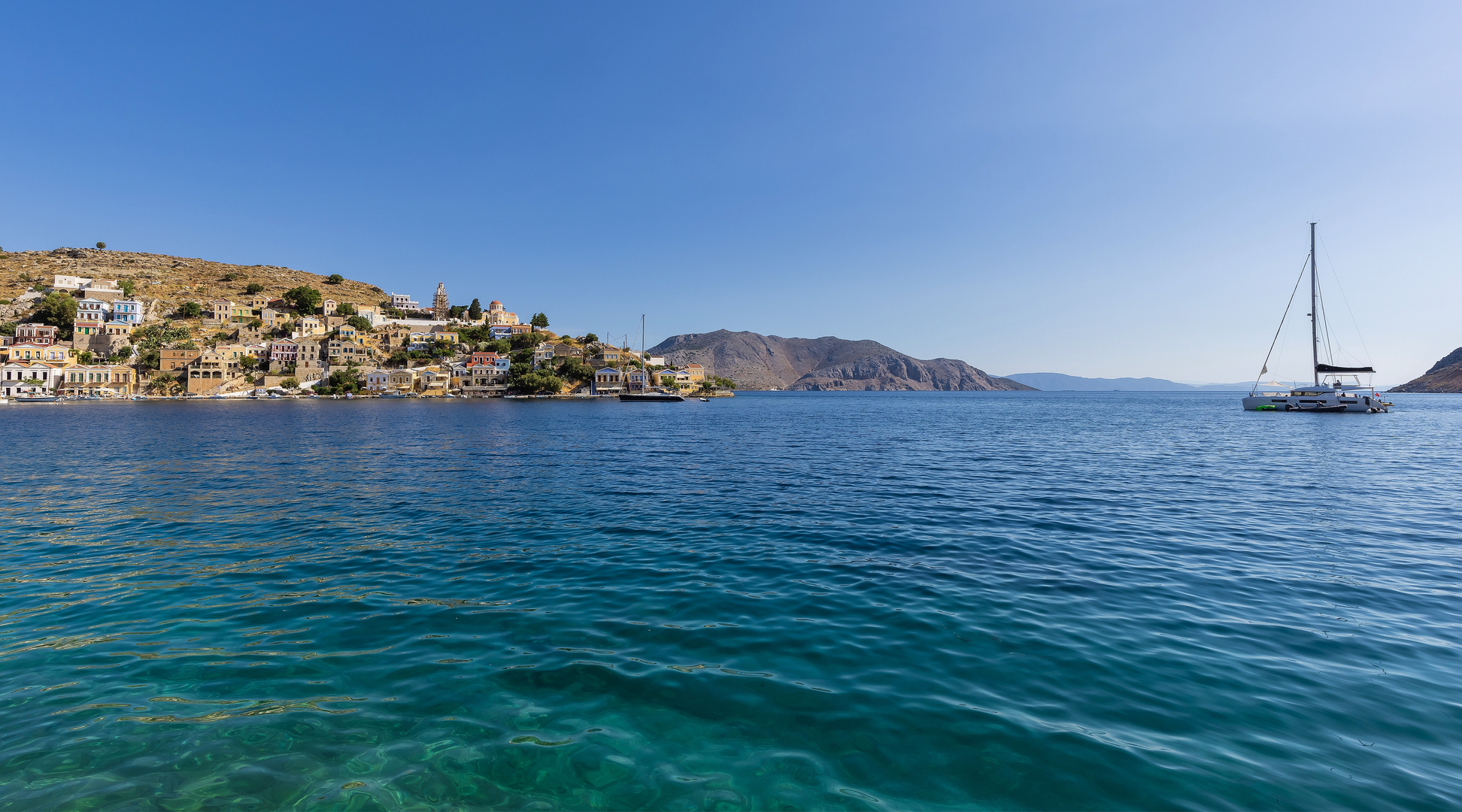 Hafeneinfahrt von Symi