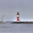 Hafeneinfahrt Warnemünde