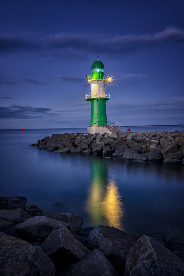 Hafeneinfahrt Warnemünde