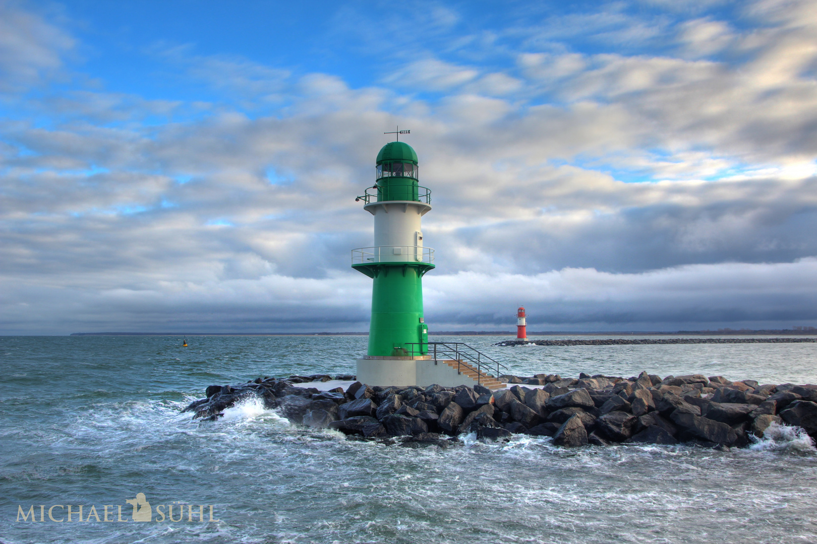 Hafeneinfahrt Warnemünde