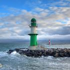 Hafeneinfahrt Warnemünde