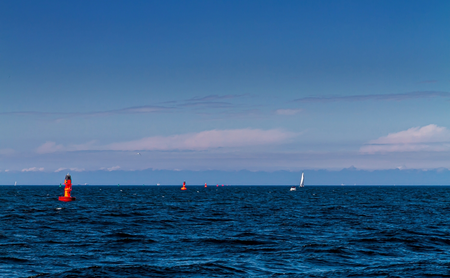 Hafeneinfahrt Warnemünde