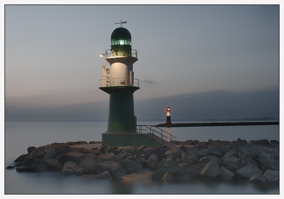 Hafeneinfahrt Warnemünde