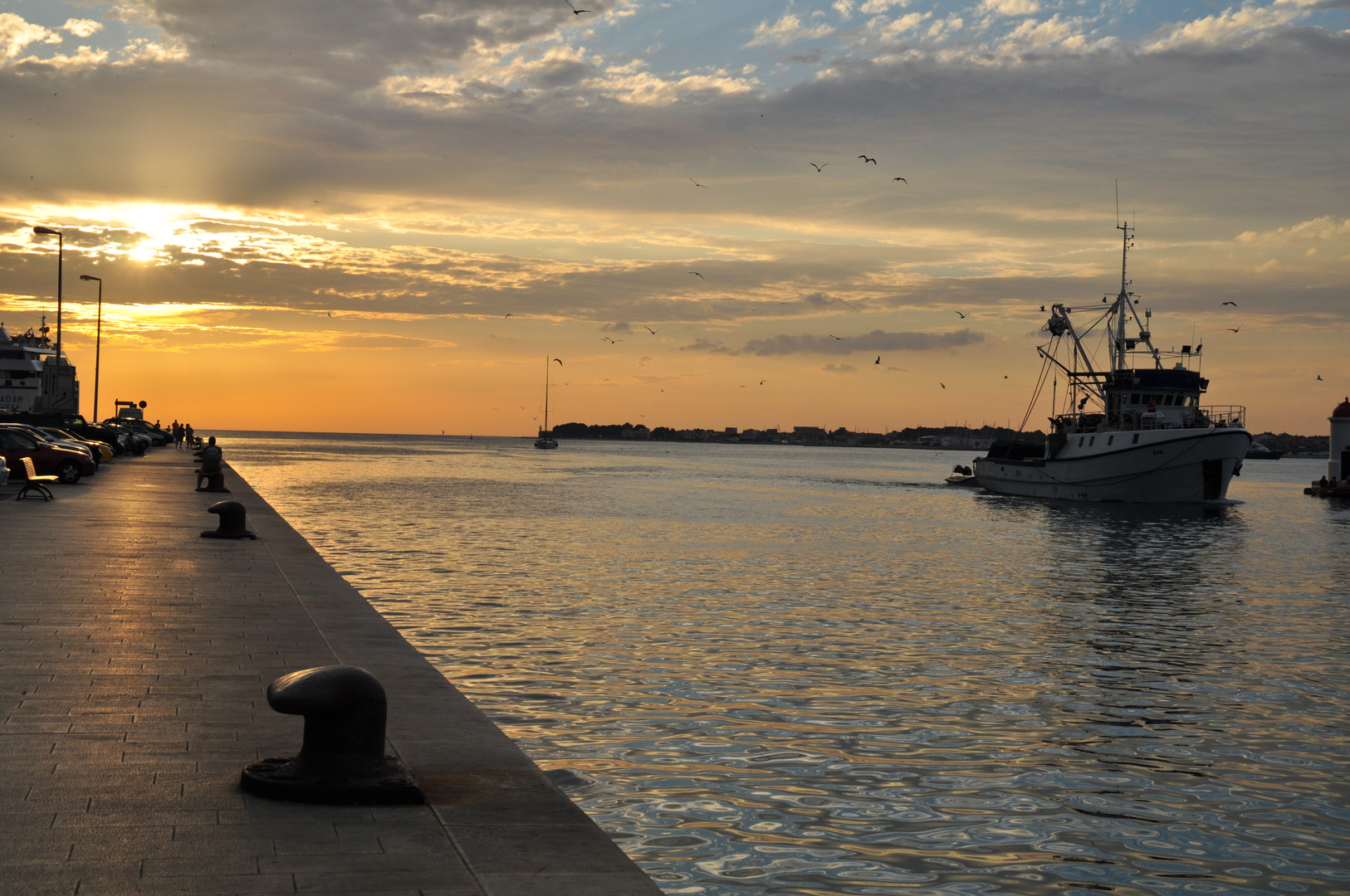 Hafeneinfahrt Zadar