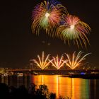 Hafenfest in Duisburg...Das Feuerwerk