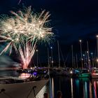 Hafenfest mit Feuerwerk in Boltenhagen / Mittwochsblümchen