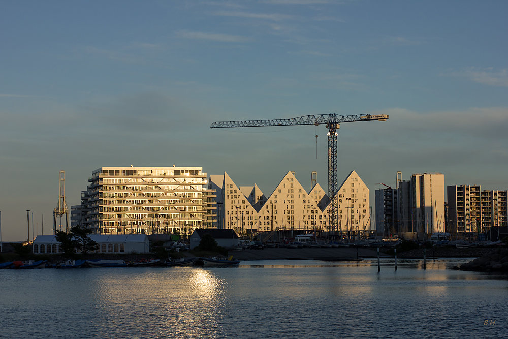 Hafengebiet von Aarhus