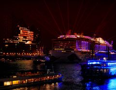 Hafengeburtstag 2017 - Lasershow